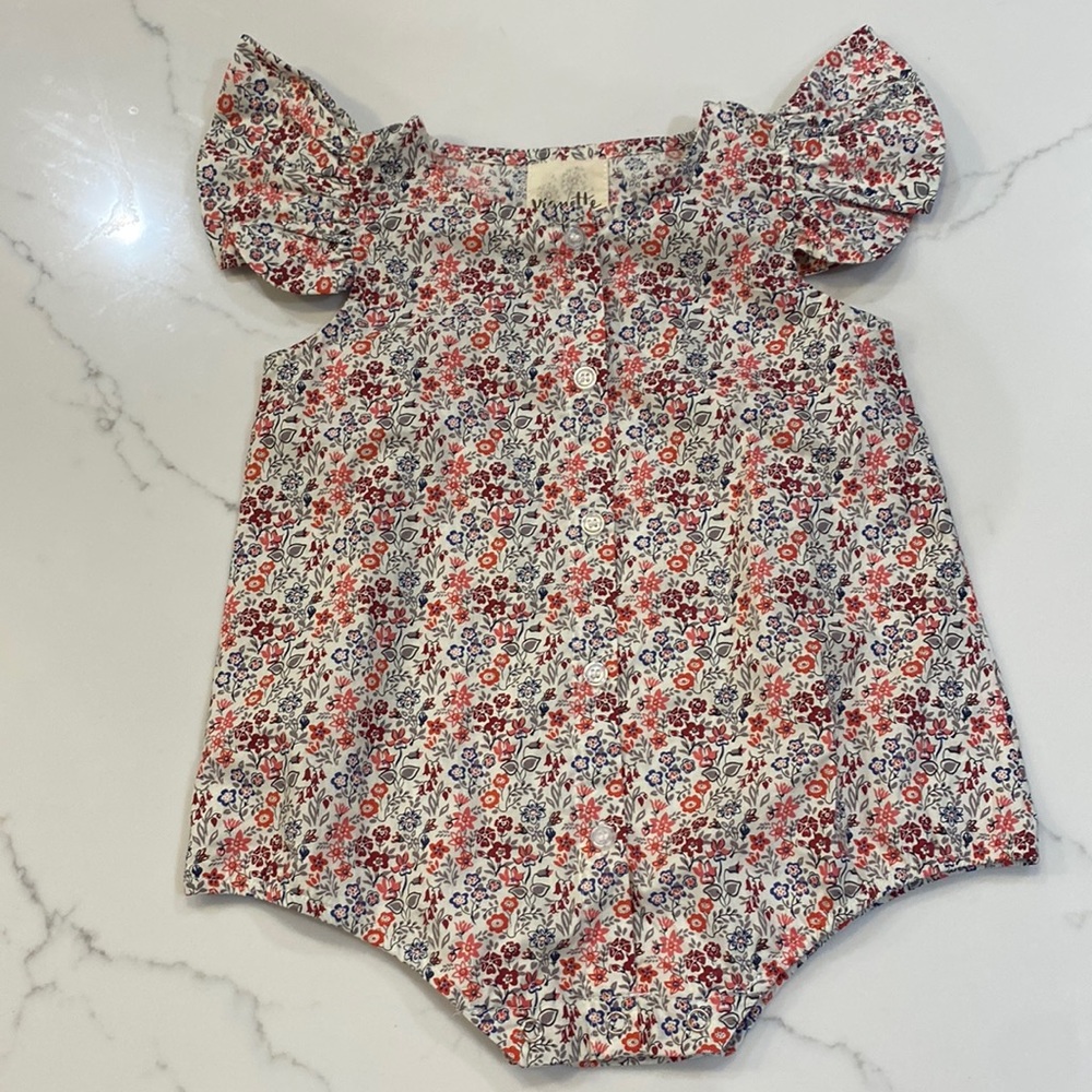 Vignette 18-24M Bubble with floral print. Never worn